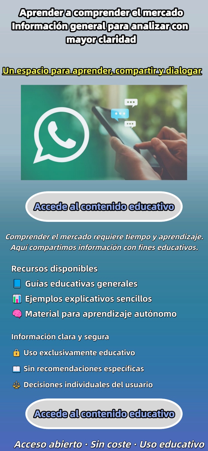 Espacio educativo para comprender el contexto del mercado